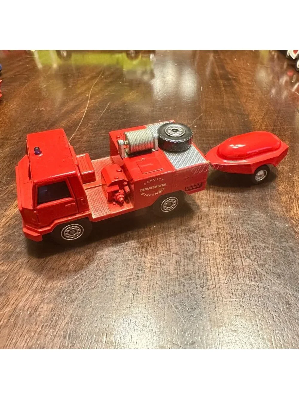 Vintage Solido Toner Gam Berliet Camiva 4X4 F-F with No 360 Moto Pumpe Guinard F